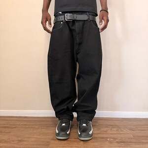 Levi's 550 Relaxed Fit Black Baggy Jeans